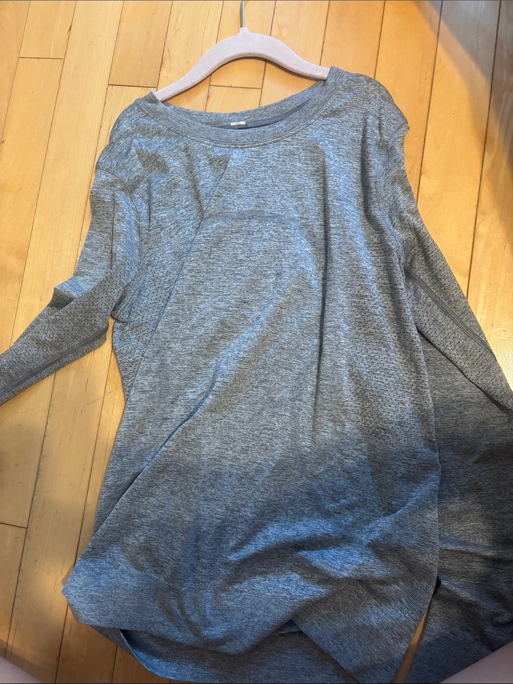 lululemon athletica Gray Long Sleeve Swiffly Tech